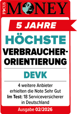 Focus Money: Höchste Kundenorientierung — DEVK